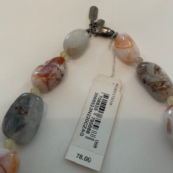 20" Genuine Precious Stone Necklace - Picture 2 of 3